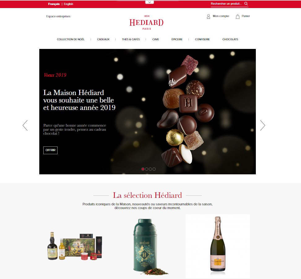 Maintenance et développement du site ecommerce